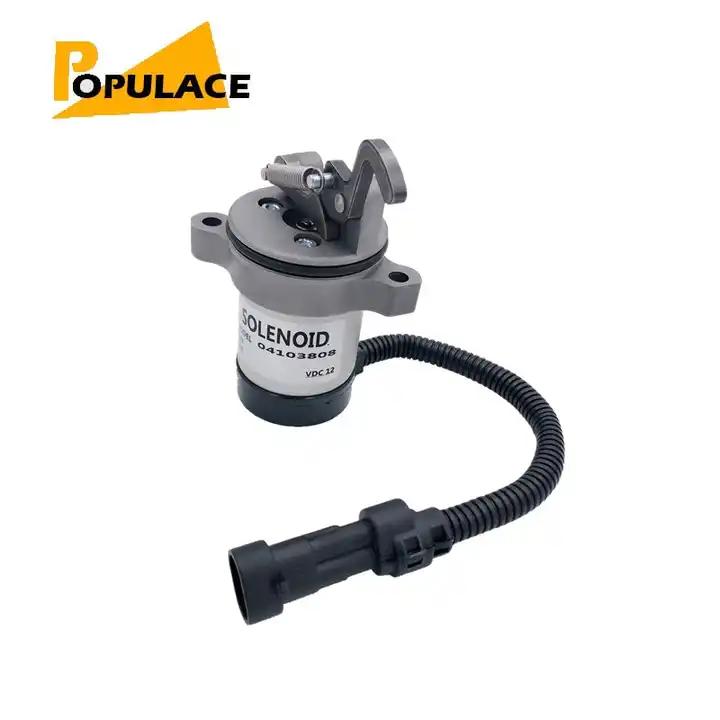 Deutz Diesel Engine Fuel Stop Solenoid Engine Stop Solenoid 12V/24V 04103808