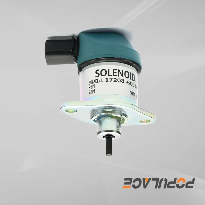 Kubota Diesel Engine Fuel Stop Solenoid Engine Stop Solenoid 12V 17208-60016