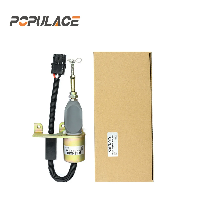 Cummins 柴油发动机断油熄火电磁阀 12V/24V 4942879