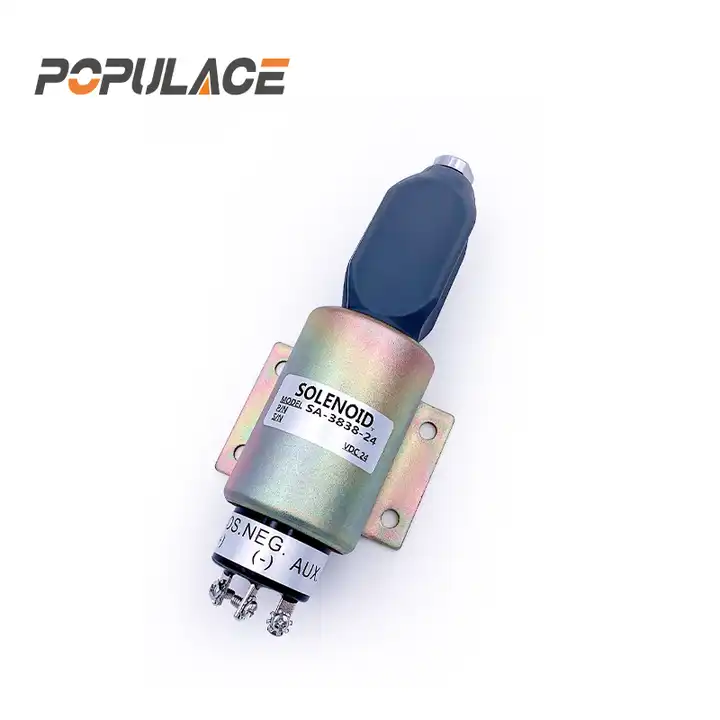 Cummins Diesel Engine Fuel Stop Solenoid Engine Stop Solenoid 12V/24V SA-3838